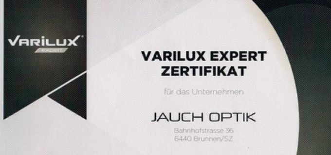 Varilux Expert Zertifikat